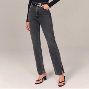 Abercrombie & Fitch ankle curve love size 26R ultra high rise